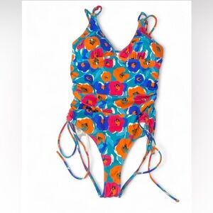 NWOT Women’s Vibrant Floral Print Swimwear
